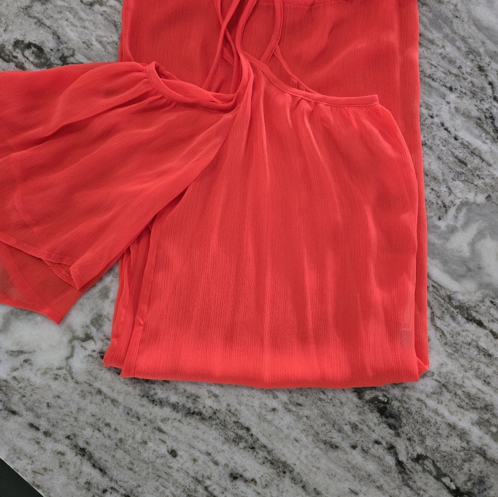 Women's Red Off-Shoulder Swin Coverup NWT - Picture 3 of 9